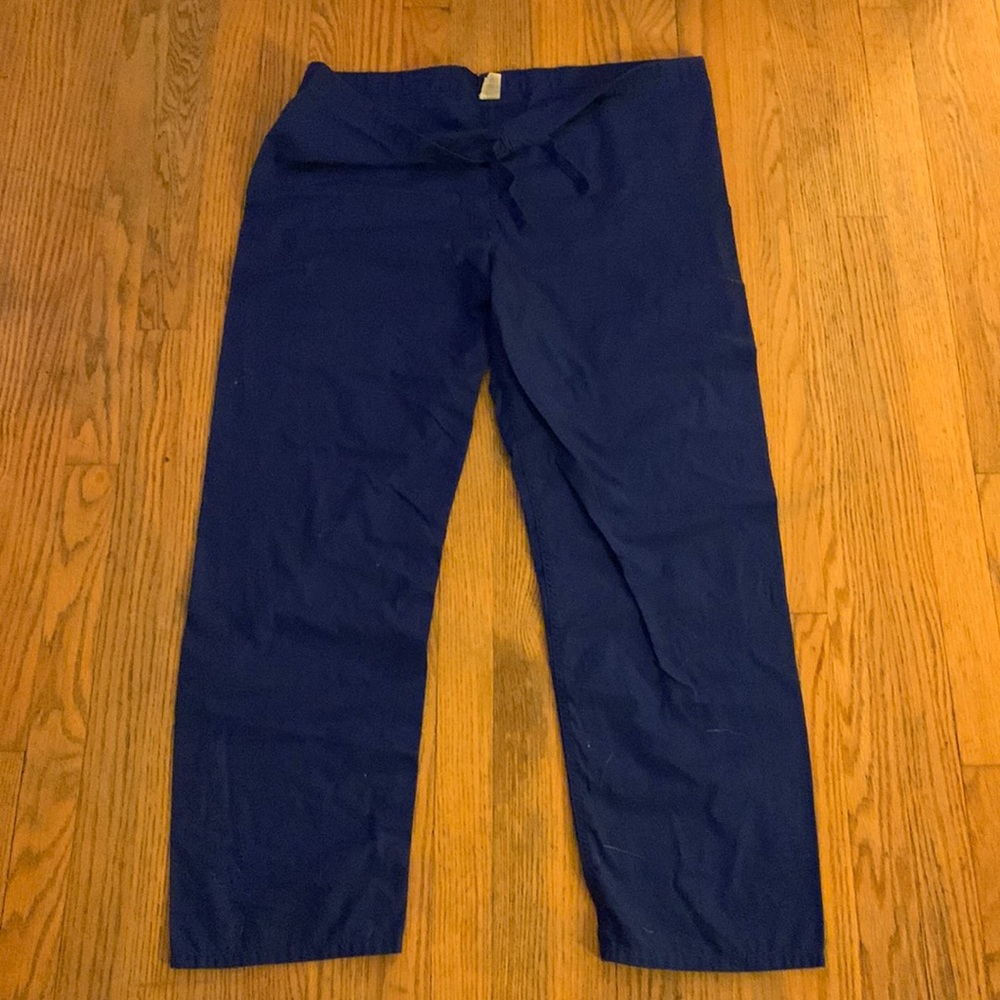 Scrub Pants in Royal Blue- Unisex Draw String
